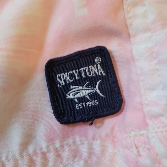SPICEY Tuna men's swim trunks size small. - Picture 4 of 7